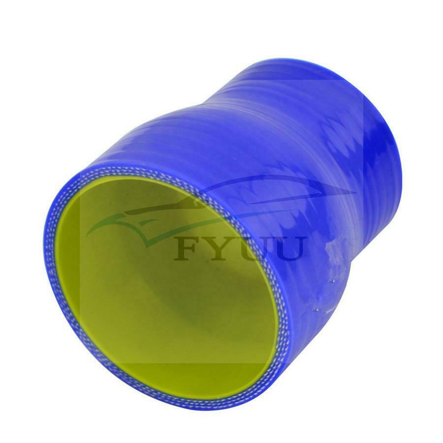 Blue Silicone Reducer Hose 3Ply 2"-2.5" 51-64mm Supercharger Intake Intercooler