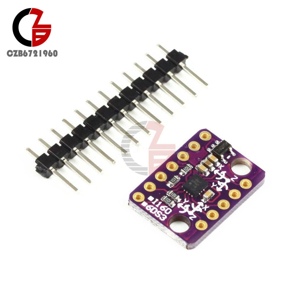 BMI160 6-axis Rate Gyro 6DOF Gravity Accelerometer Sensor Module IIC SPI