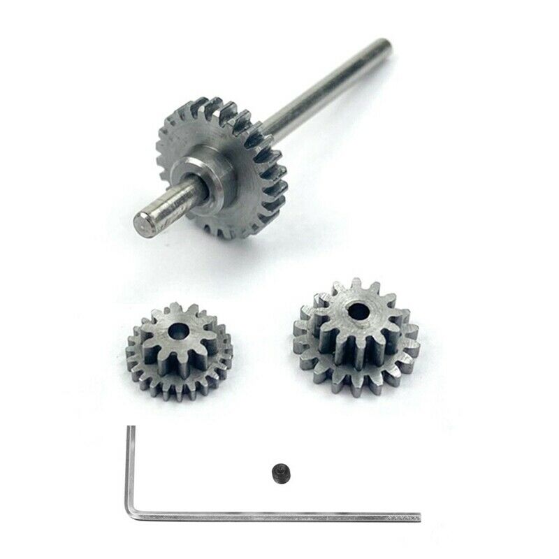 for WPL D12 1/10 RC Truck Car Upgrade Parts Transmission Gearbox Steel Gear SeD3