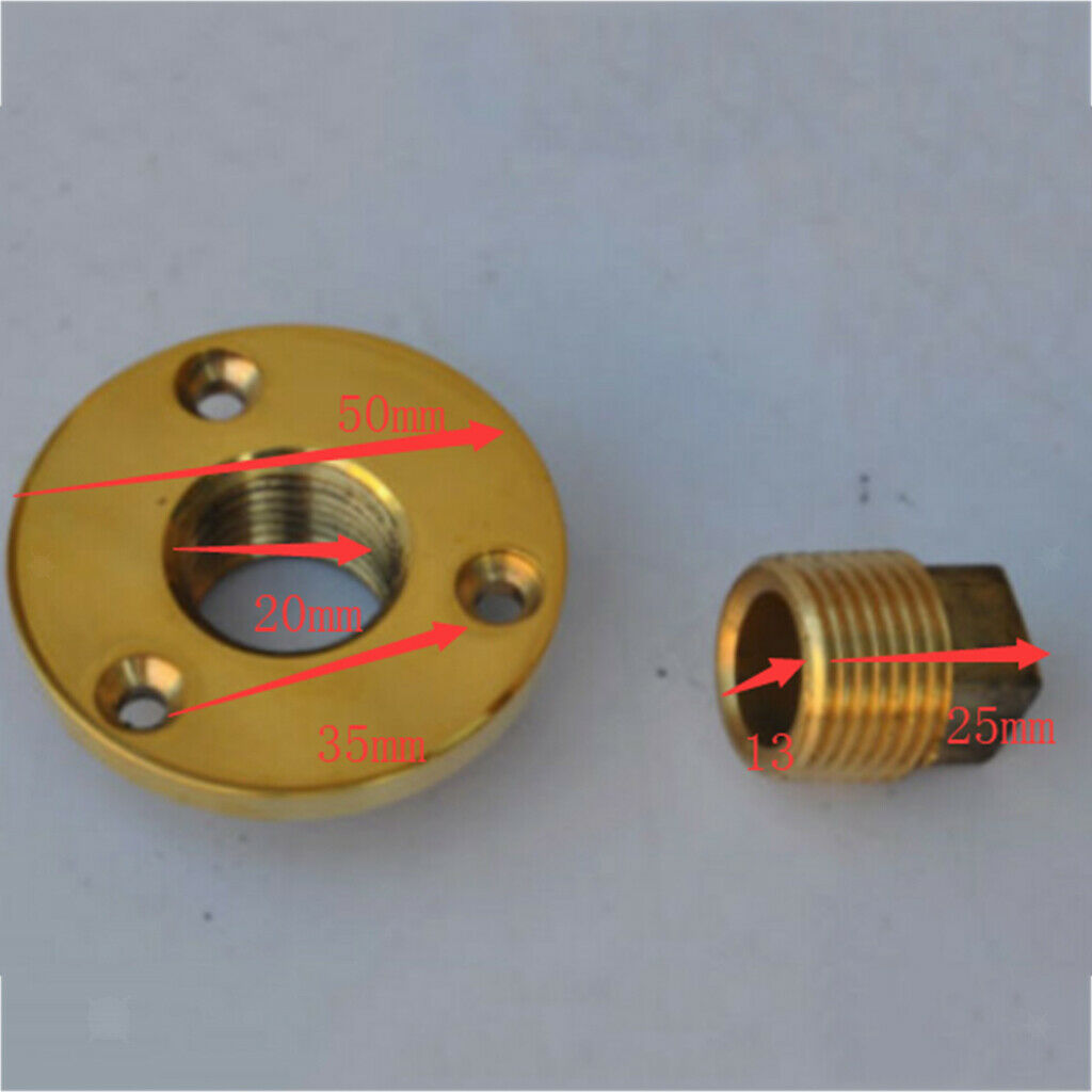 Boat Garboard Drain Plug 1/2''NPT Threads Yacht Hardware Fittings Replacement
