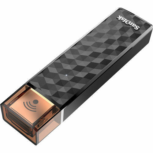 SanDisk Media 128GB Wireless Connect Stick Wifi Flash Drive SDWS4-128G USB 2.0