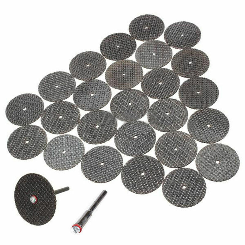 25pcs 32mm Metal Cutting Discs Blades Grinding Wheel Rotary Tools for Grinder