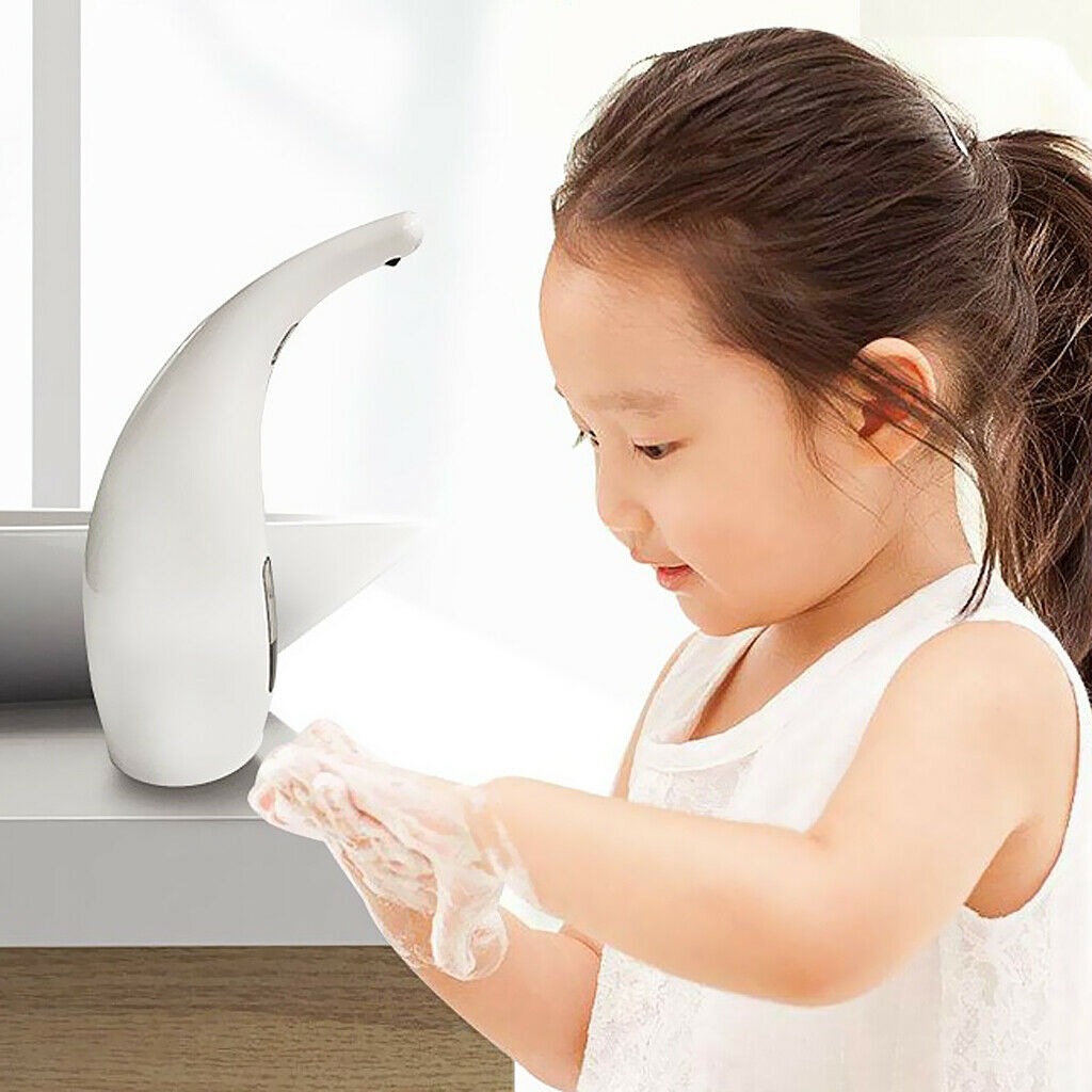 2x 300ML Touchless Hands-Free Auto Soap Dispenser for Home Office Hotel