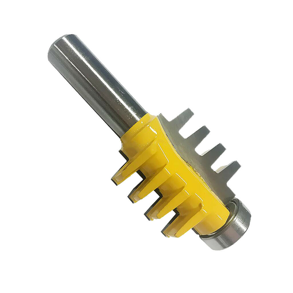 Finger Joint Router Bit Adjustable 5 Blade 1/2" Woodworking Cutter