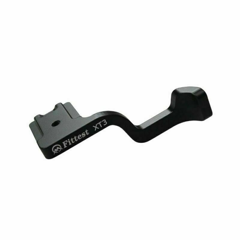 For Fujifilm Fuji XT3 X-T3 Camera FITTEST Aluminum CNC Thumb Handle Grip Hotshoe