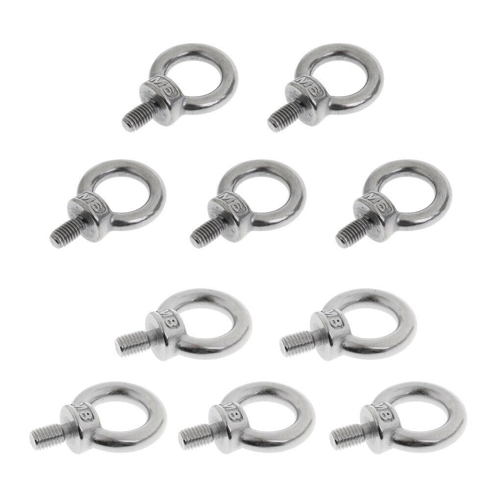 M8 M6 Stainless Steel Din 580 Machine Tool Laboratory Material Work