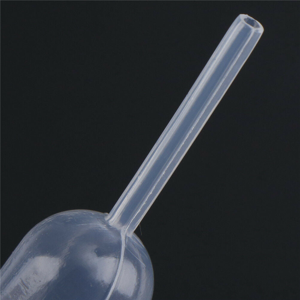 100pcs Plastic Squeeze 4ml Transfer Dropper Disposable Pipettes ~~RVAU SJ