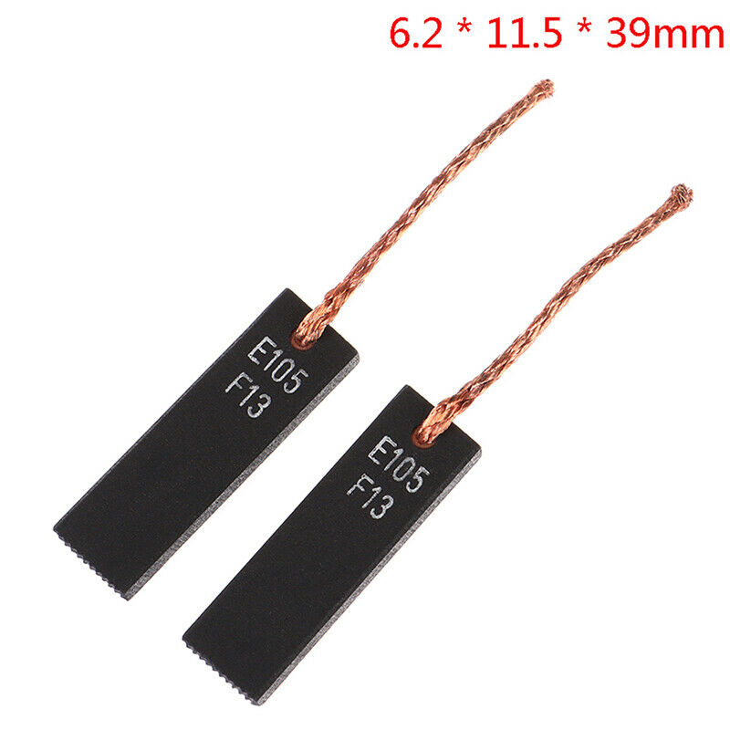 1pair 6.2 * 11.5 * 39 MM Vacuum Cleaner Carbon Brush Motor Carbon BrushJC.l8