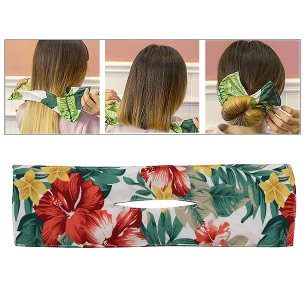 Knotted Deft Bun Fashion Hair Bands Rope Headband Maker Easy To Use DIY X