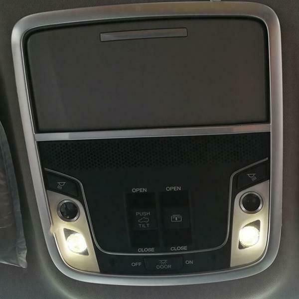 Car Top Roof Rear Reading Light Lamp Cover Trim Matte For Buick Excelle 15