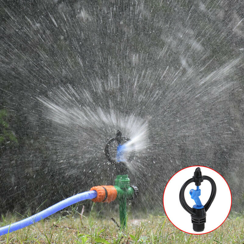 Rotate water sprinkler Lawn Irrigation 360 Degree Automatic Nozzle Gard.l8