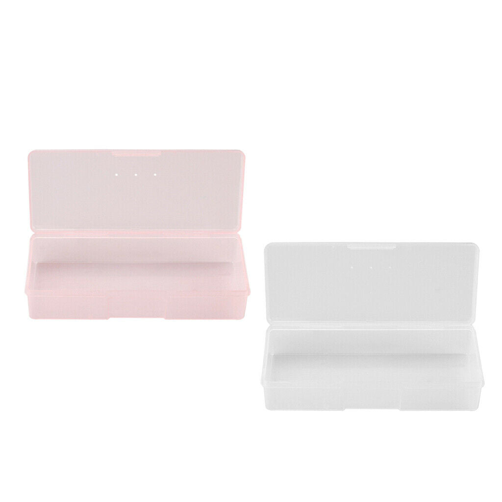 Plastic Tattoo Machine Pen Gun Holder Box Storage Display Container Case Pink