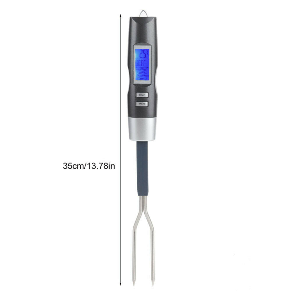Digital LCD Instant Read Probe Meat BBQ Grill Kitchen Cooking Thermometer