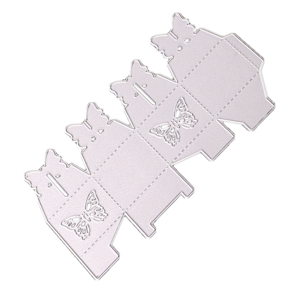 DIY Metal Wedding Gift Box Cutting Die Sweet Cookie Box Die Cutter Butterfly