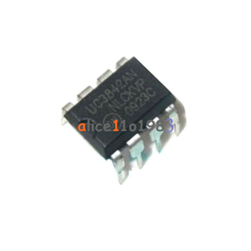 10PCS IC UC3842 UC3842AN ON REG CTRLR BST FLYBK PWM DIP8