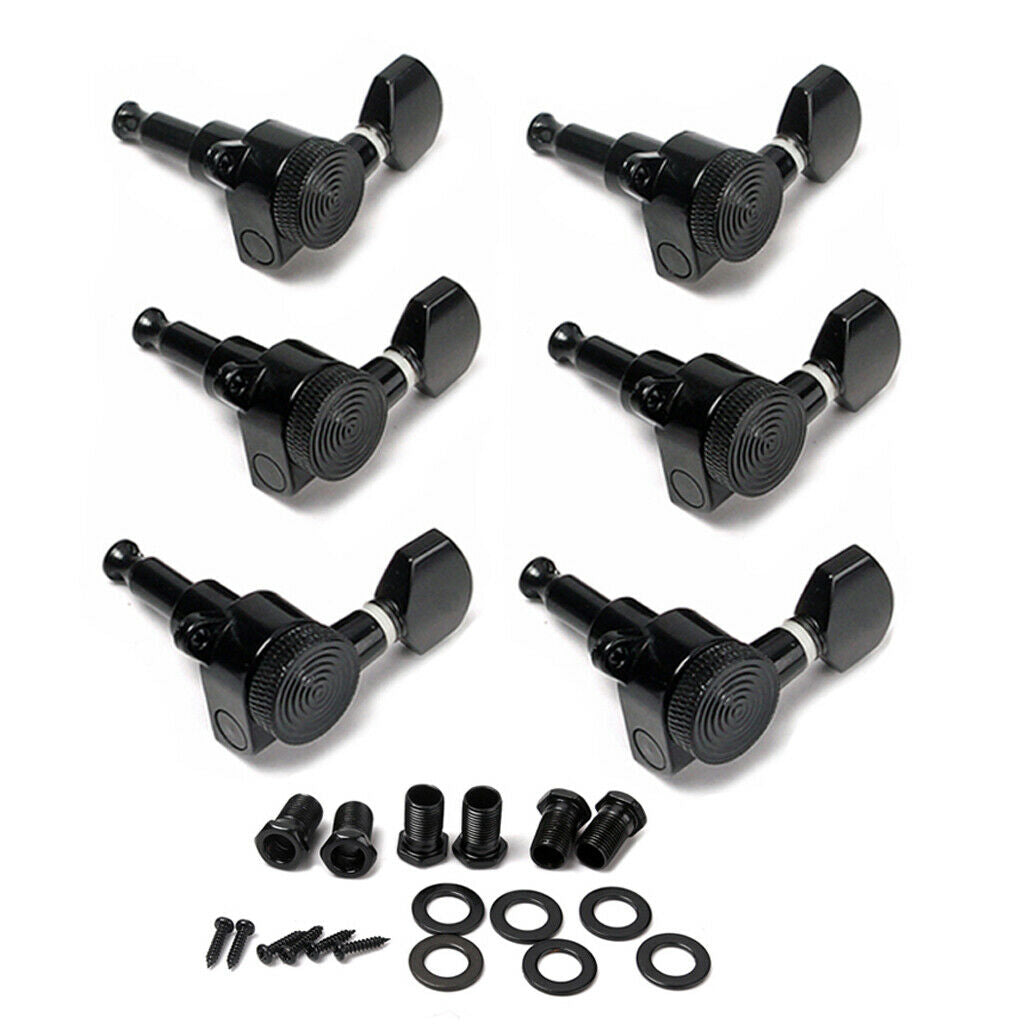 6l locked string guitar tuning pegs tuner with key smaller
