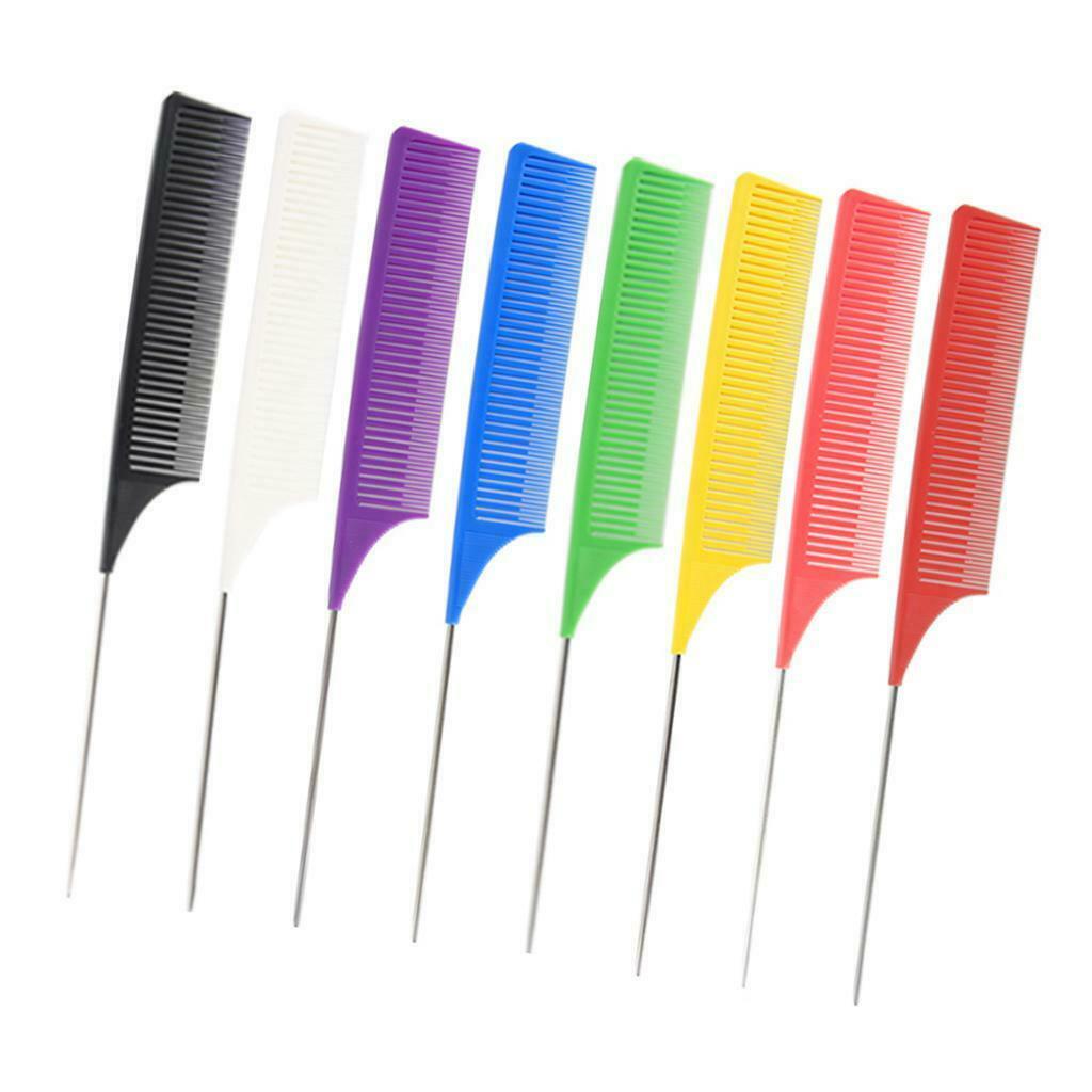 Pack 2 Heat-resistant Fine Weaving Highlighting Foiling Hair Comb Combs