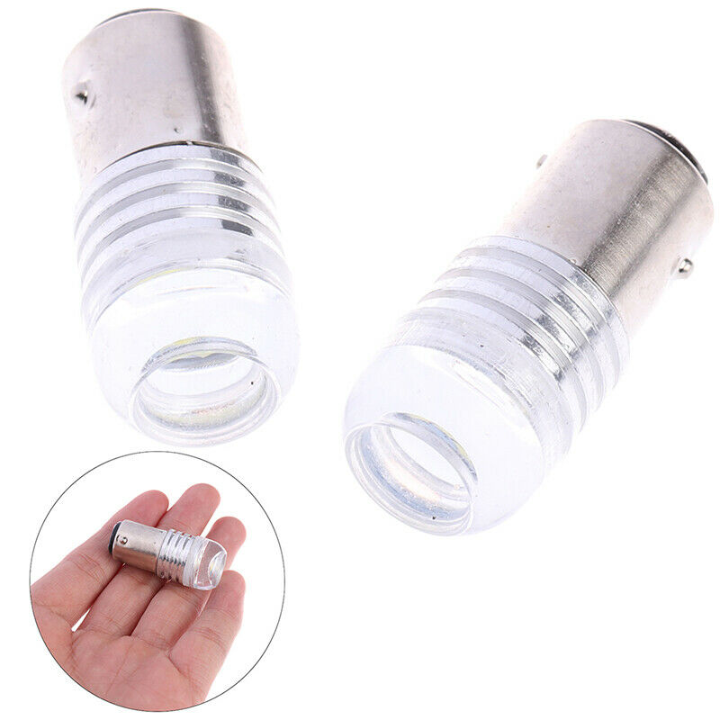 2x 1157 BAY15D P21/5W Led Car Strobe Tail Light BAY White Led Brake Strob.l8