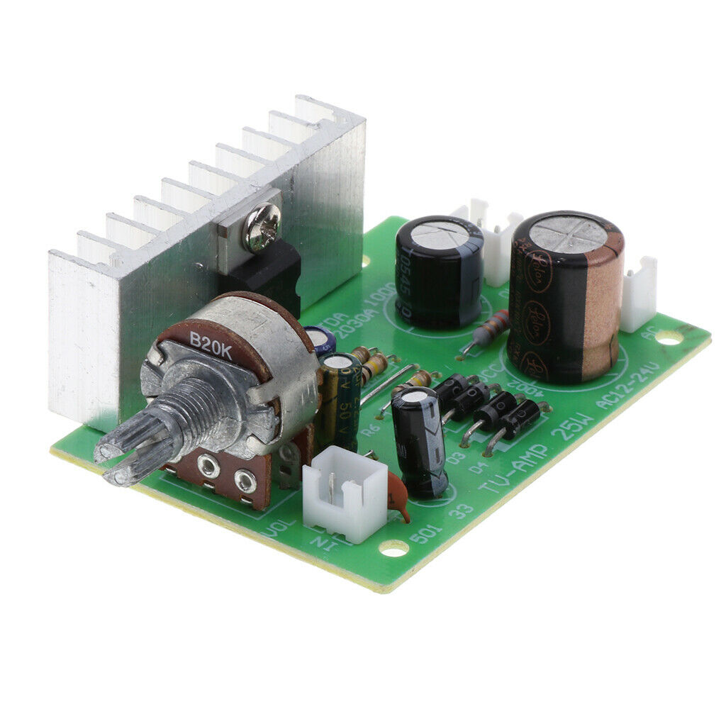 2x TDA2030 Mono 20W AC/DC 12V Audio Power Amplifier DIY Module Board