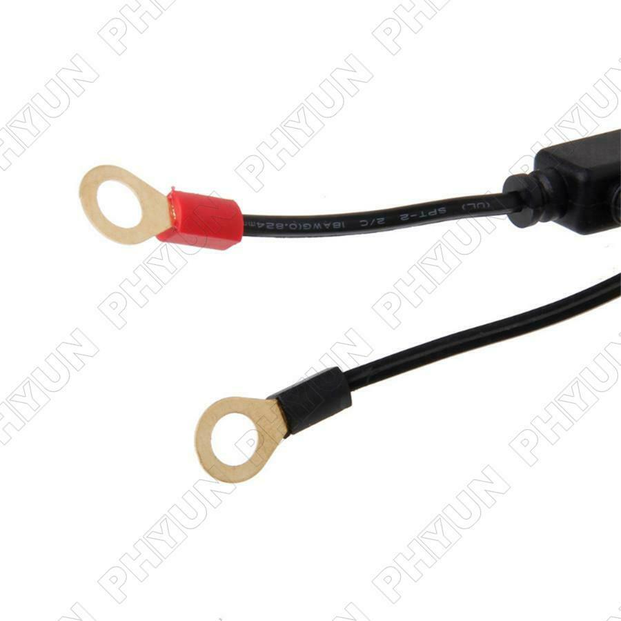 Motorcycle Battery Terminal To SAE Quick Disconnect Cable Quick Disconnect Plug
