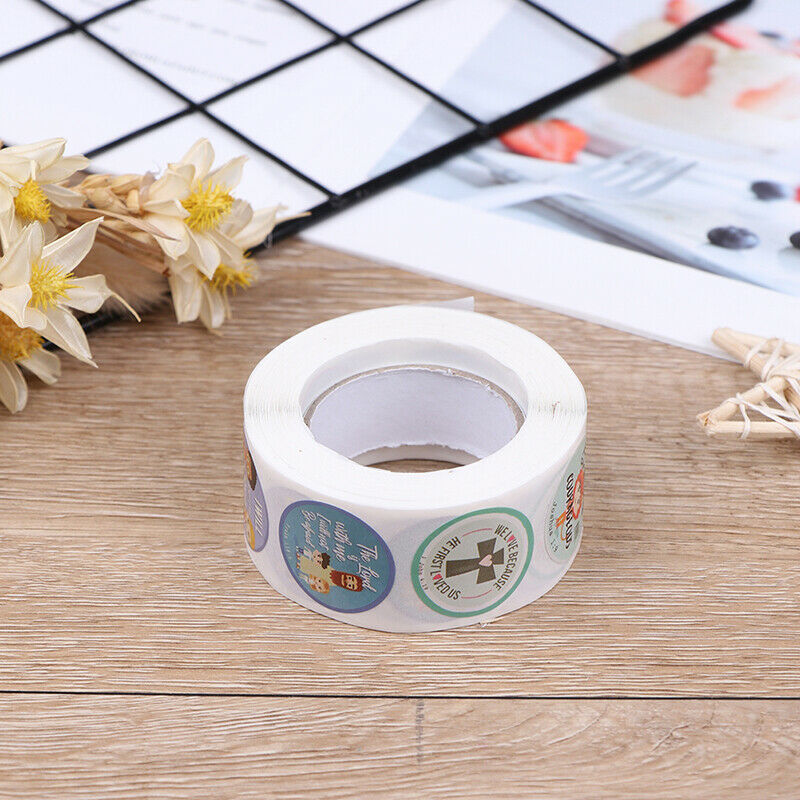 500pcs/roll kids toys Stickers for seal label Sealing decoration StickerA.l8