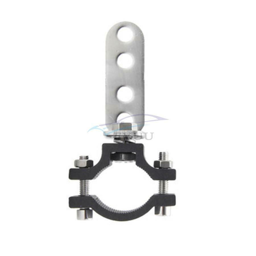 Adjustable Motorcycle LED Headlight Tube Fork Bracket Hunting Lamp Clamp Holder