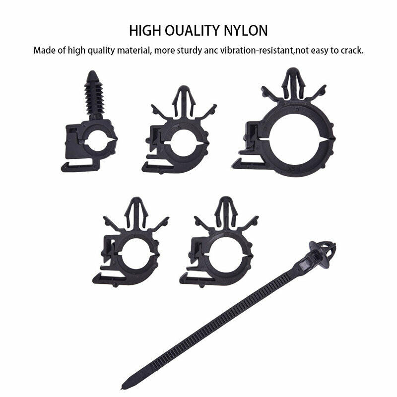 66 Pcs car Wire Harness Routing Clip for Replacement Parts for GM MazdaDD