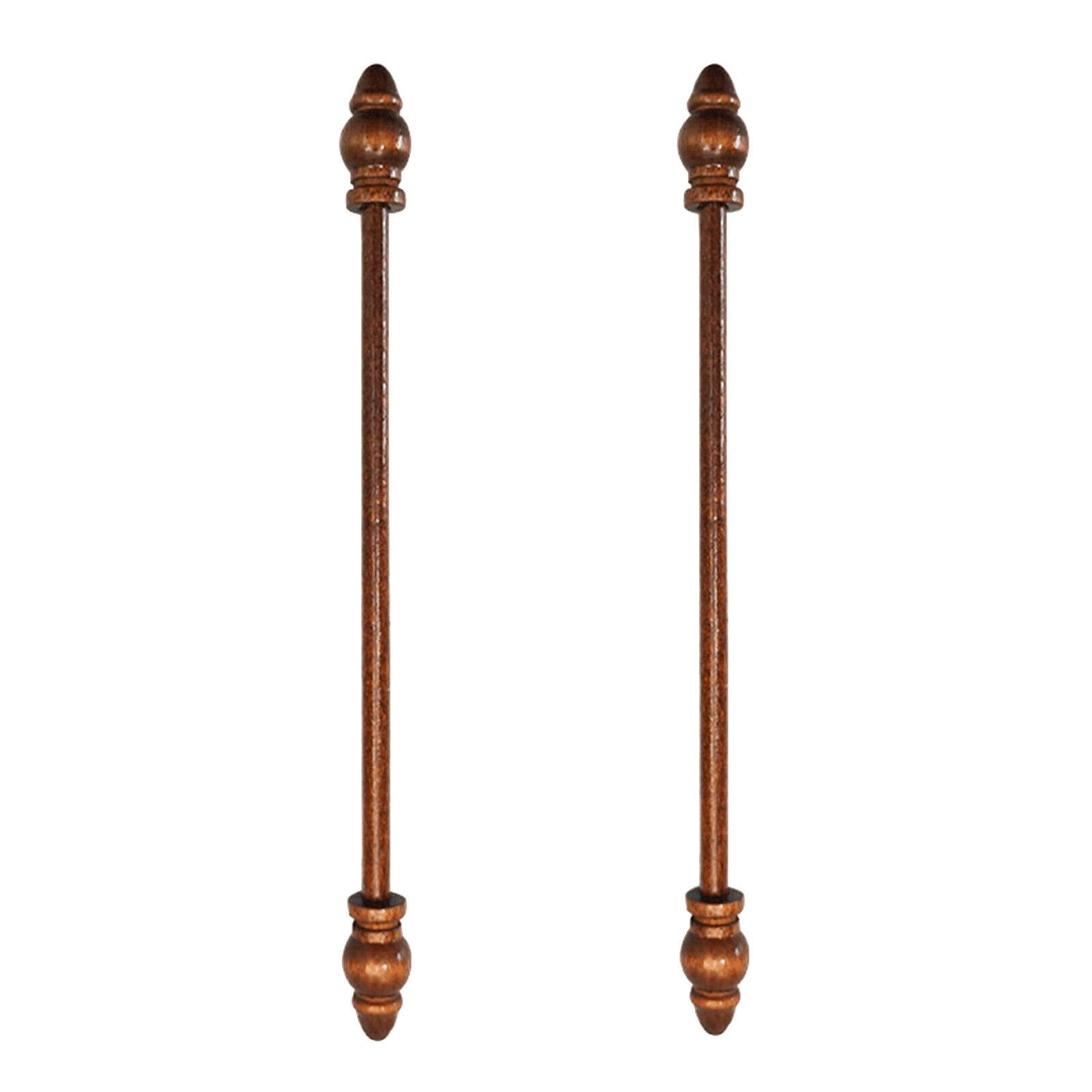 2x 7 inch Tapestry Hanging Poles Wooden Poster Paintings Wall Hanger Rods