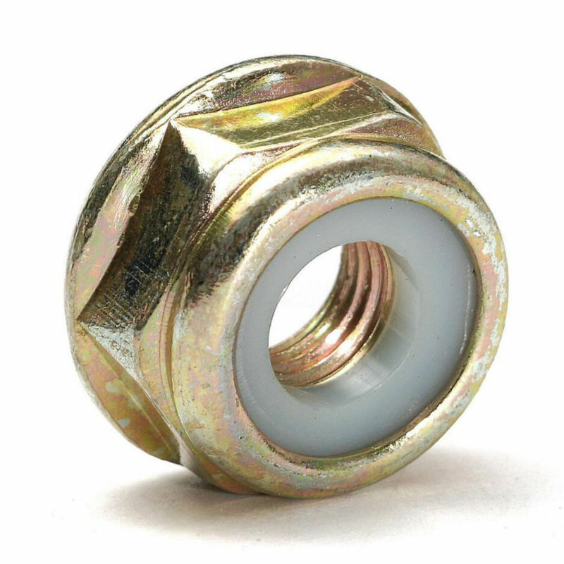 2pcs M10x1.25 Left Hand Thread Blade Nut For Strimmer Brush Cutter Trimmer