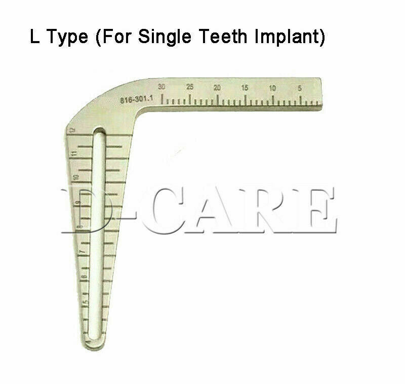 Dental Implant Instruments Surgical Drill Guide Locator Depth Parallel Pin Gauge