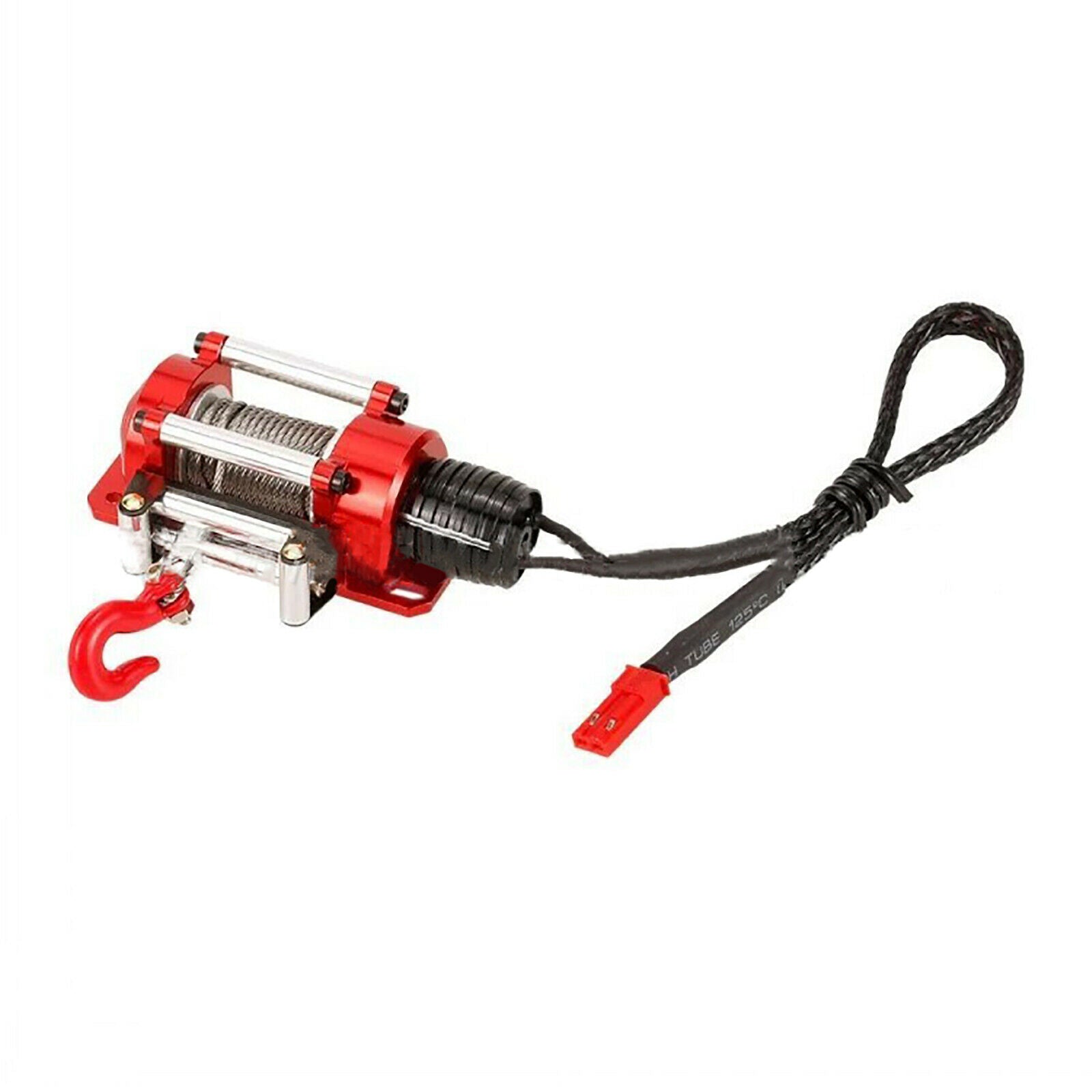 For Traxxas Axial D90 SCX10 II RC Car Crawler 1/10 Electric Metal CNC Winch Set