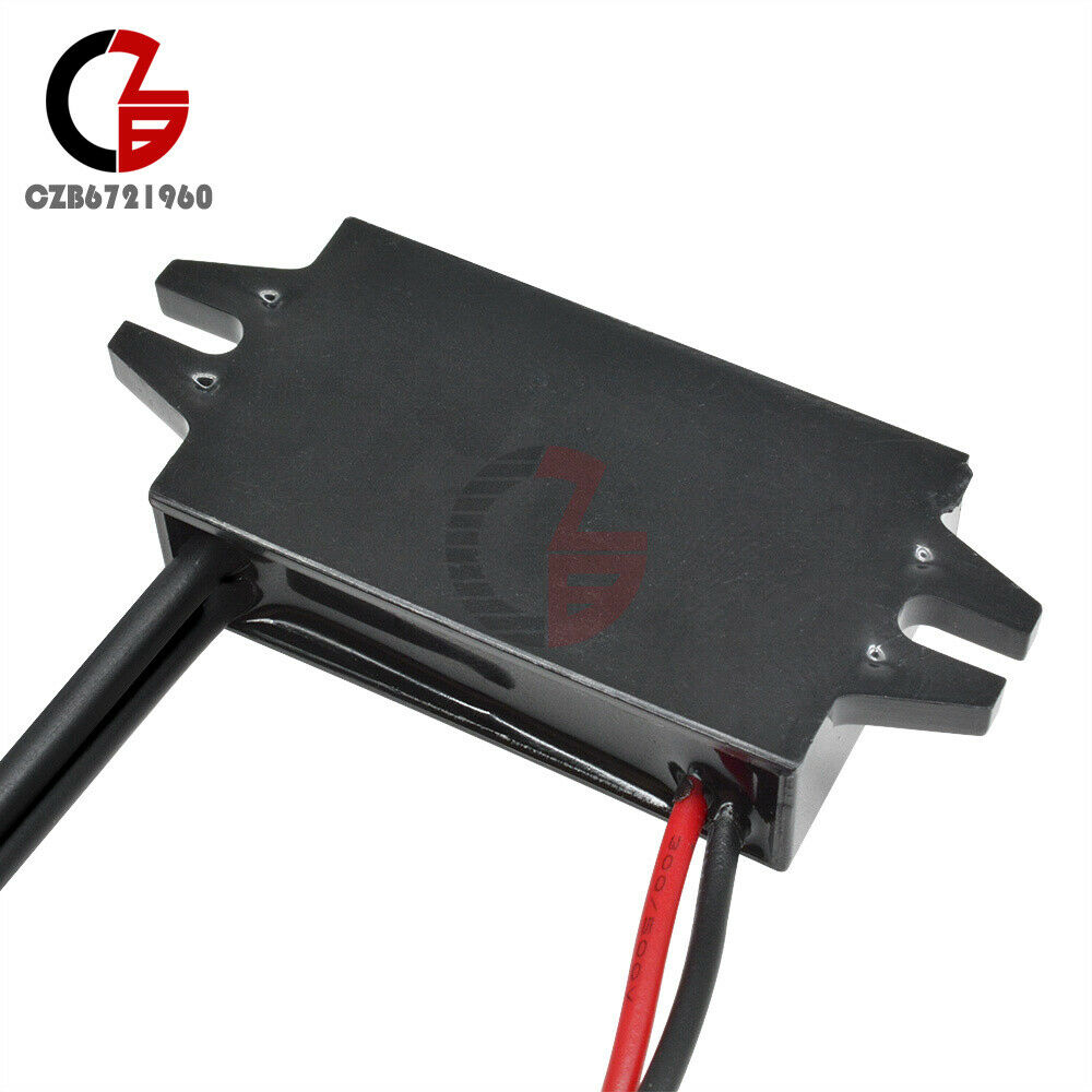 5PCS 12V to 5V 3A Dual USB Power Adapter Converter Waterproof Car Charger Cable