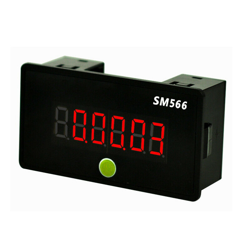 Ac100-240V Cyclic Timing Digital Led Display Panel Reset Button Timer 0-9999Hour
