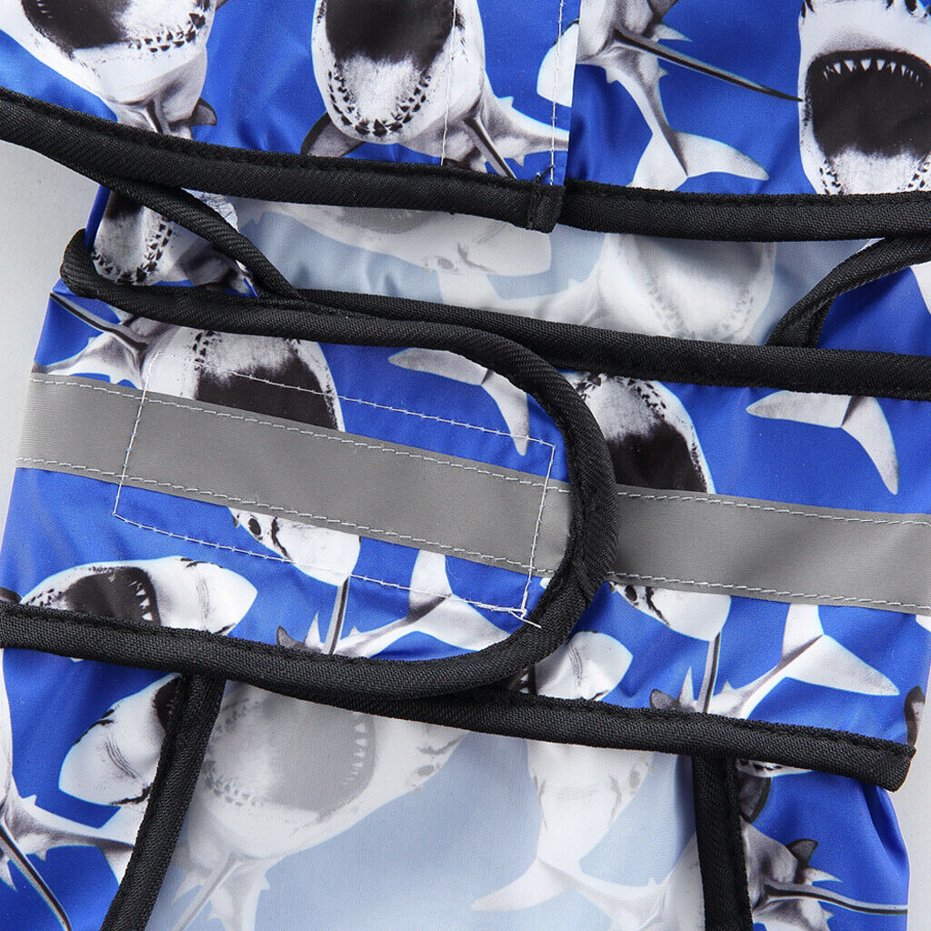 Pet Raincoat Outdoor Climbing Clothes For Small Pet Dog Puppy Blue-S