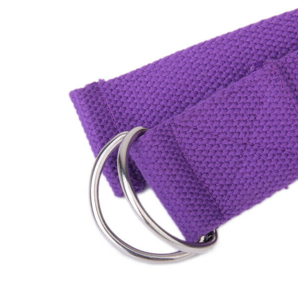 2x  69" Yoga Strap Stretch Belt Fitness Exercise Training Belt Exercise