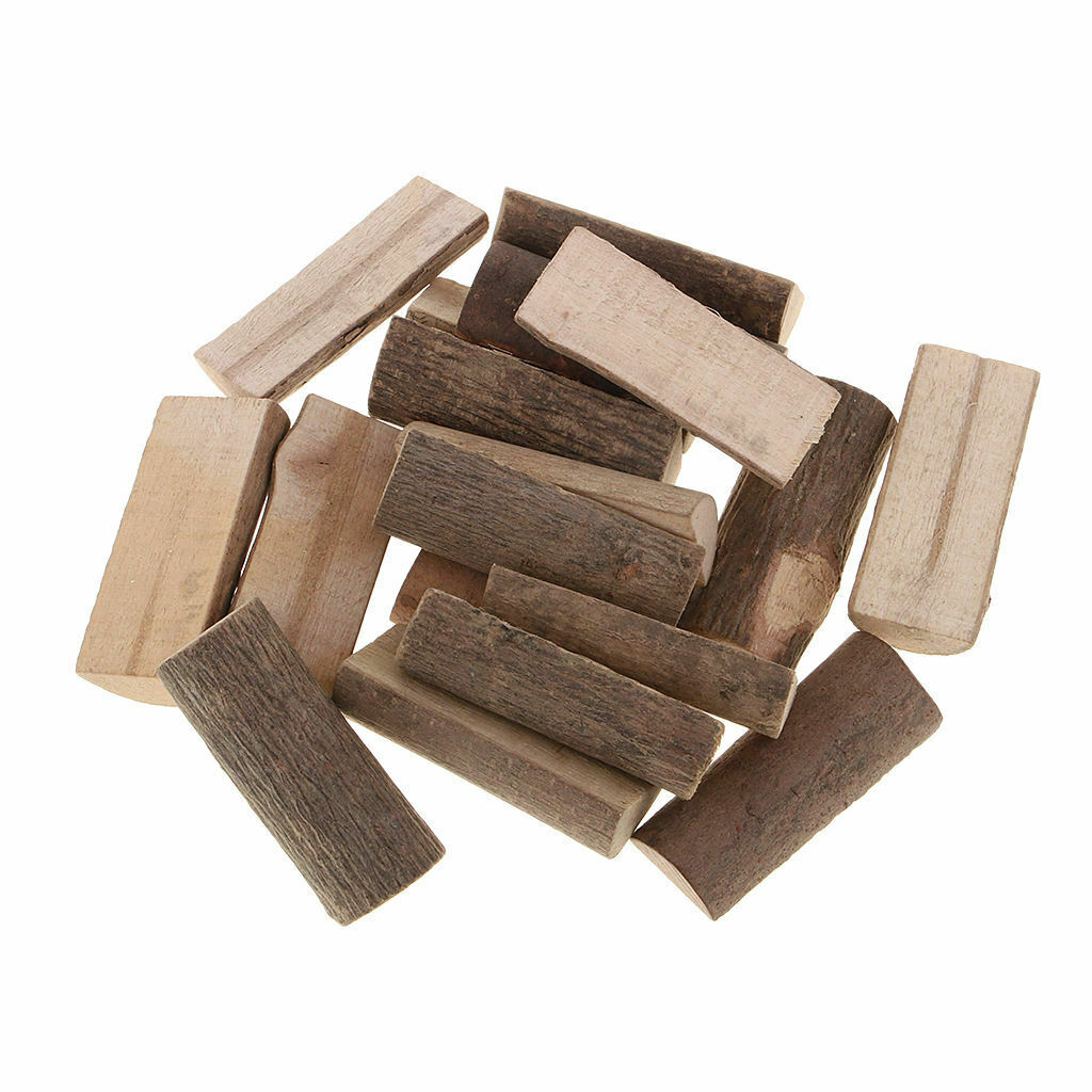 20 Pieces Wooden Slices Tree Slices Wood Slices for DIY Craft Wedding Decoration