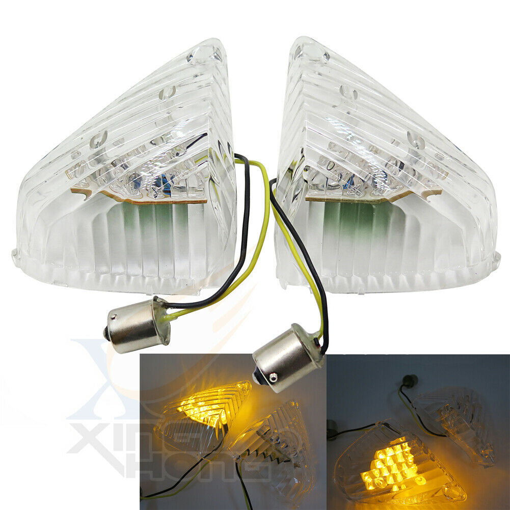 Clear LED Turn Signals Fit For 2005 - 2006 SUZUKI GSXR1000 GSX-R 1000