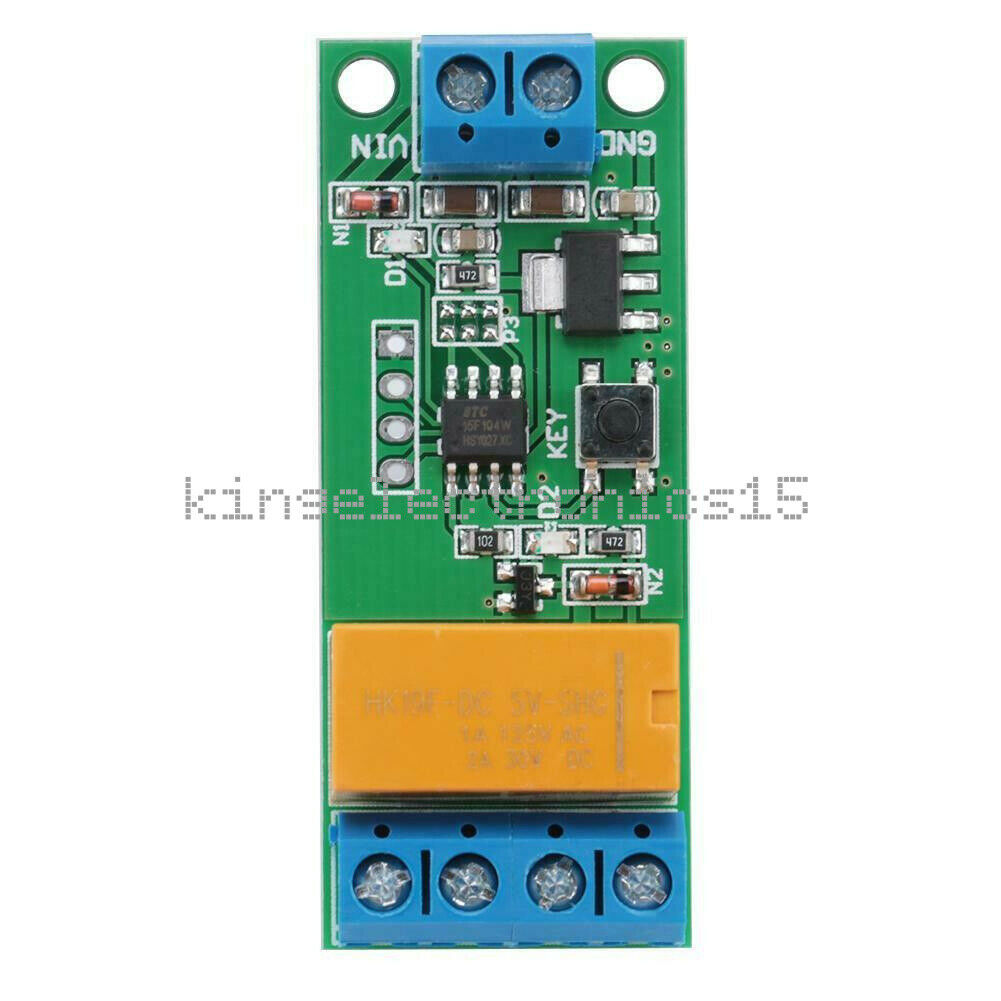 DC 5V-12V DPDT Control Reversing Polarity Relay Motor CW CCW MCU Delay Timer