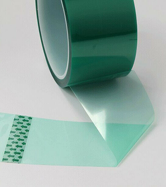 6mm x 100ft Green PET Tape High Temperature Heat Resistant  [Tap/1]