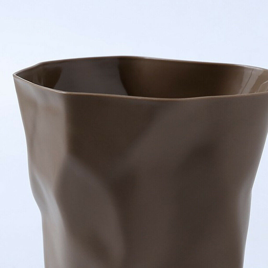 2pcs Mini Trash Can Rubbish Bin Tabletop Ashtray Living Room Garage Kitchen