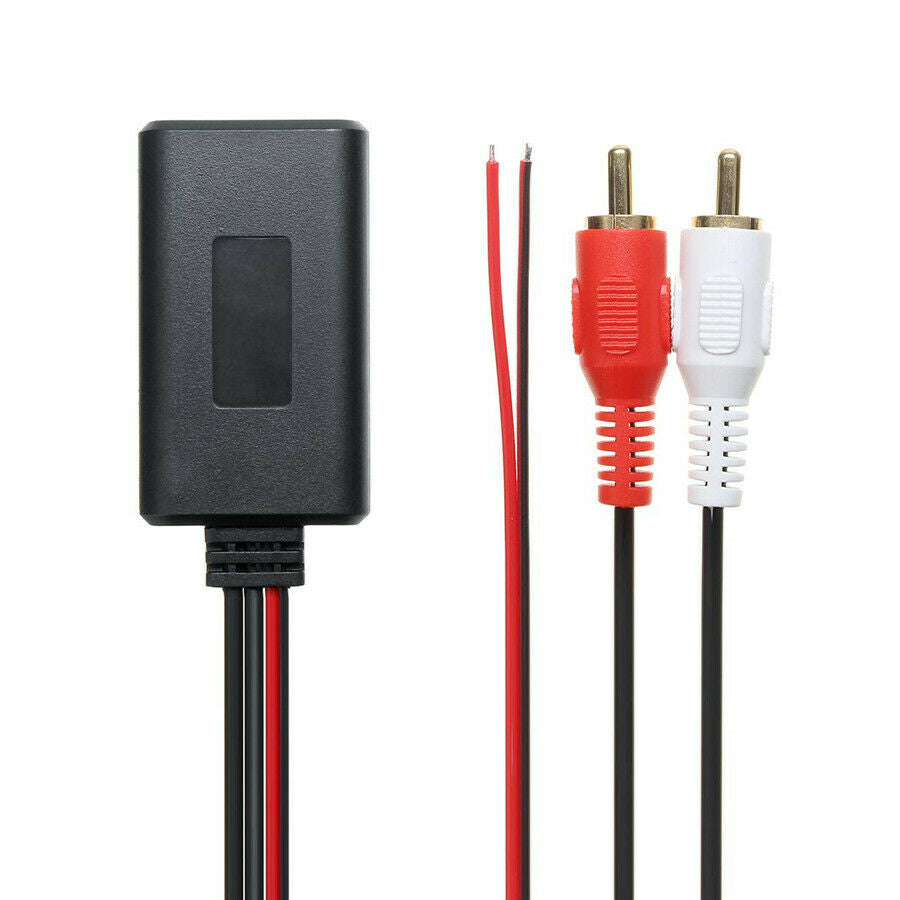 Car bluetooth Wireless Connection Adapter For Stereo W/ 2RCA AUX IN Music Audio