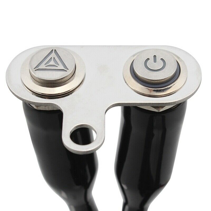 LED Motorcycle Scooter ON-OFF Hazard Light Switch Double Emergency Warning FR8G7