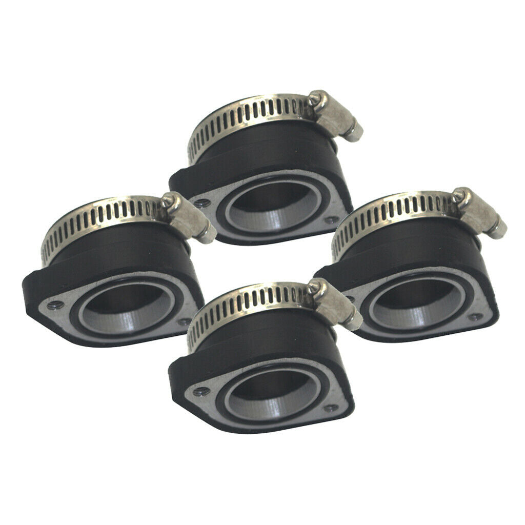 4x Dirt Bike Intake Mainfold Adapter Fit for   VM24 PE24 PE26 PE28 OKO Carb