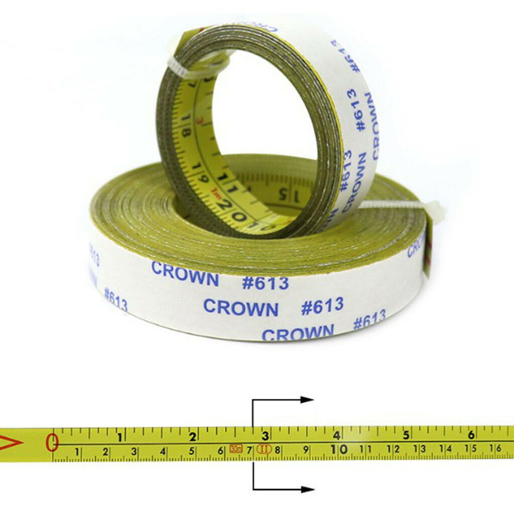 Self Adhesive Measure Tape Metric Ruler Measure Tools Left to Right(0-200cm)
