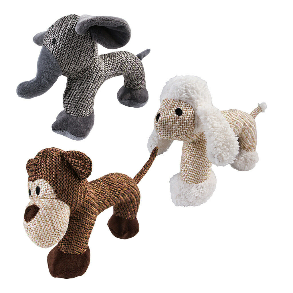 Pet Dog Puppy Squeaky Toys Interative Squeaker Bite-resistant for Aggressive