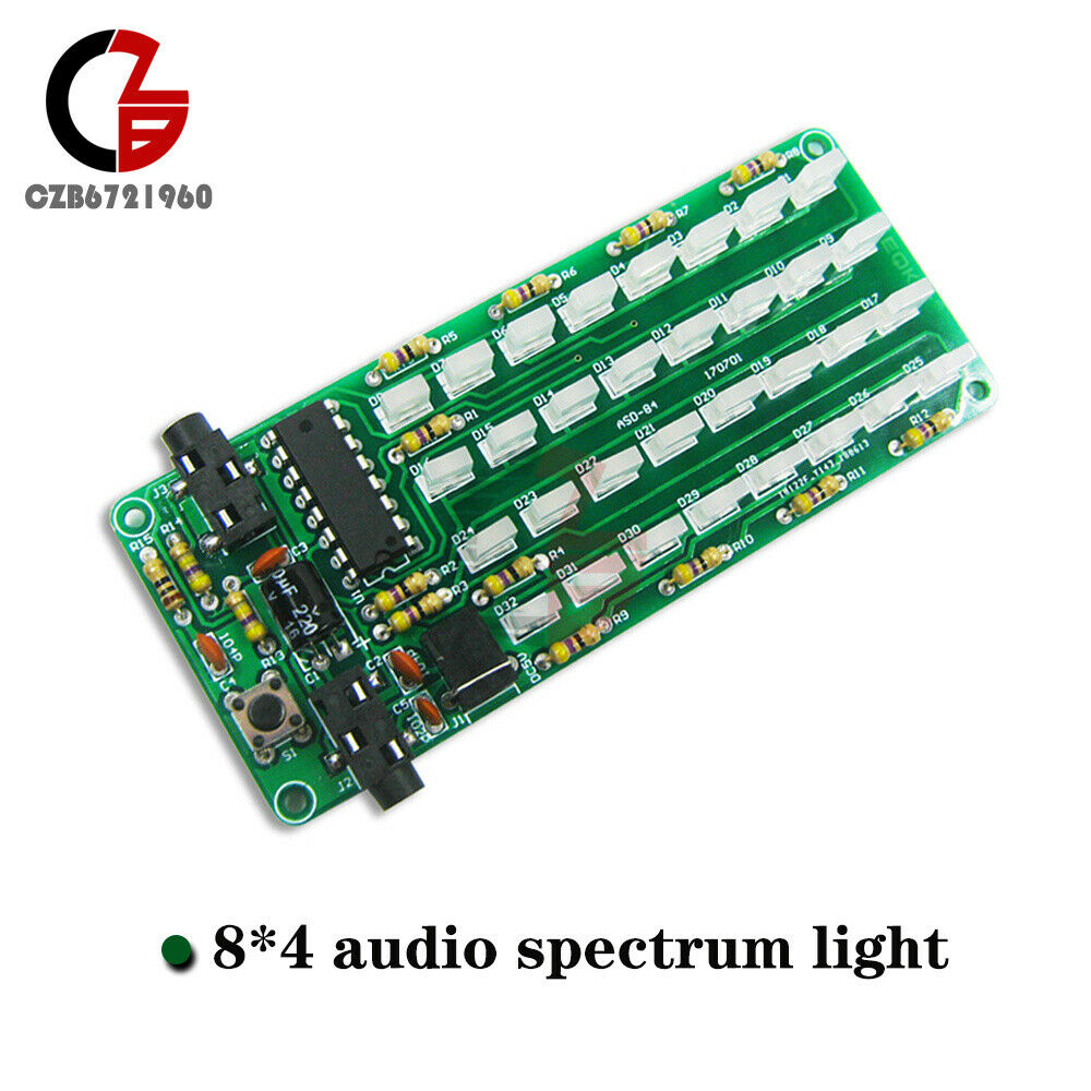 4-Level Display DIY Parts Smd Soldering Practice Board Audio Spectrum Indicator