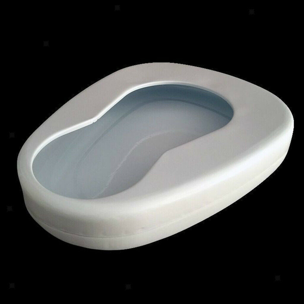 Portable Smooth Bedpan Seat Urinal for Bedridden Patient Elderly Home Daily