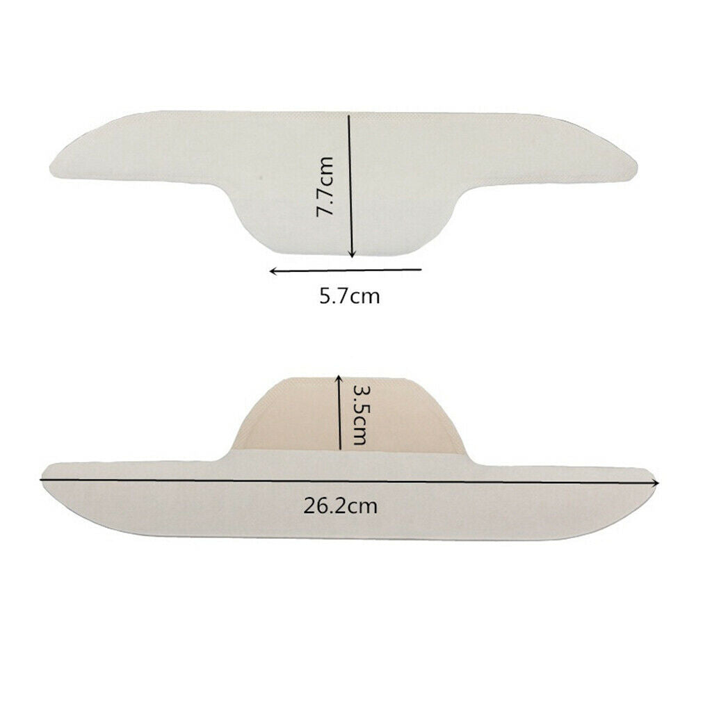 20 Pieces Disposable Neck Sweat Pads Neck