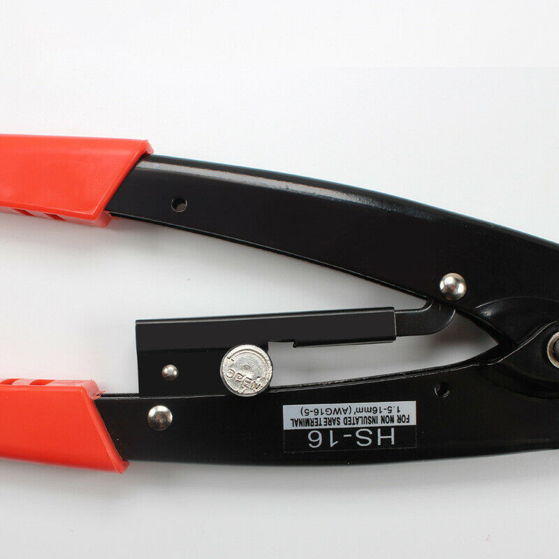 Hs-16 Bare Terminal Ratchet Crimping Pliers Multifunctional Manual Crimping Tool