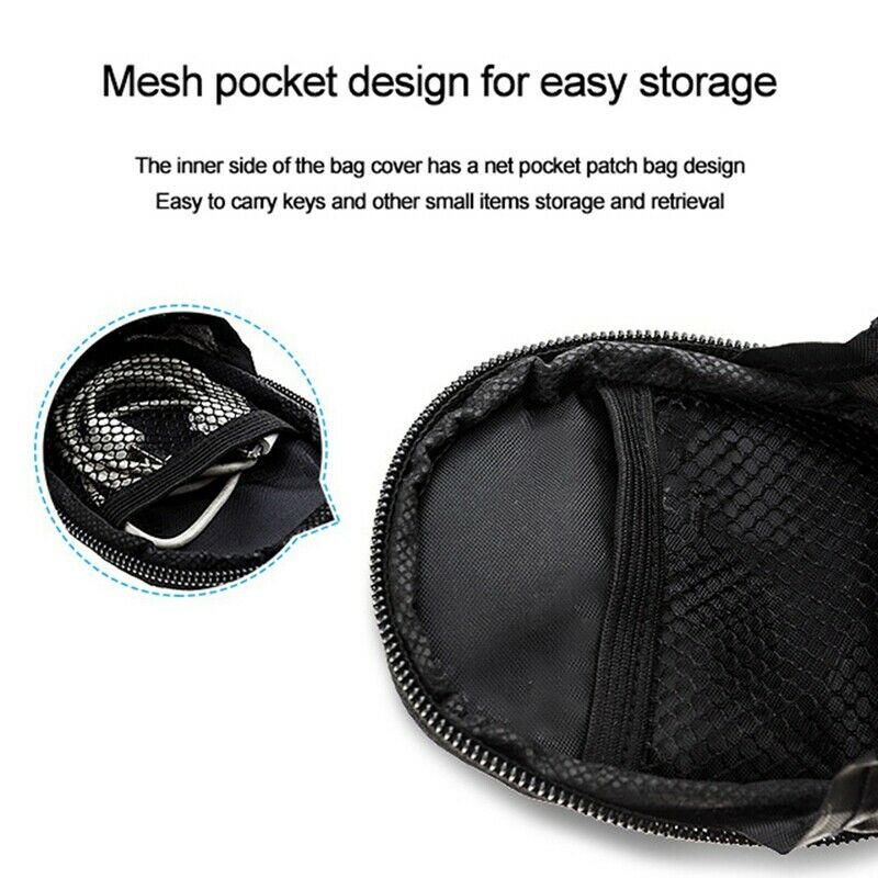 Bicycle Tail Bag MTB Road Bike Seat Cushion Bag Cycling Rear Seat Bag Glue-FU8K1